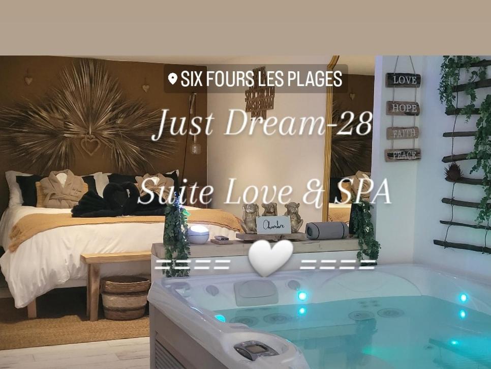 Suite & Spa Just Dream 28 Six-Fours-les-Plages Exteriör bild